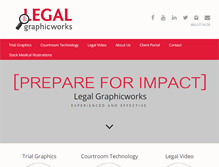 Tablet Screenshot of legalgraphicworks.com